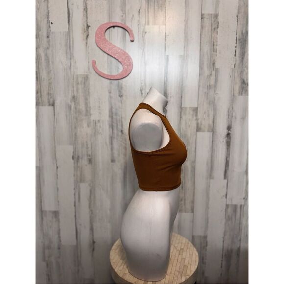 Brown crop top size small - Picture 3 of 6
